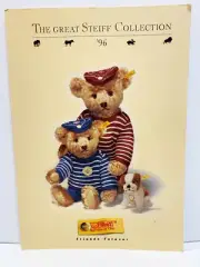 New 1996 Steiff German Stuffed Animals Full Catalog Bears Classic