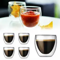 在飛比找蝦皮購物優惠-Cup Coffee Glass Tea Insulated