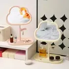 Removable Cloud Shaped Mirror Multifunctional Decorative Mirrors