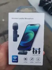 Wireless Lavalier Microphone, USB-C Microphone, SEALED
