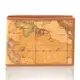 【Alviero Martini 義大利地圖包 】旅行系列 零錢袋短夾-地圖黃