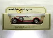 MATCHBOX MODELS OF YESTERYEAR 1931 STUTZ BEARCAT Y-14 Red/White.