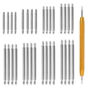 33 Pcs Watch Pins & Spring Bar Tool Kit - Heavy Duty Stainless Steel Watch Ba...