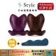 【Style】ELEGANT 健康護脊椅墊 高背款 顏色任選+Recovery Pole 3D身形舒展棒(護脊坐墊/美姿調整椅)