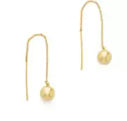 Rebecca Minkoff Womens Gold Threader Earrings W1019