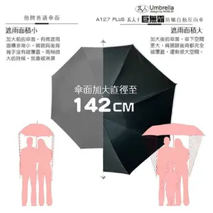 強強滾生活 五人十 A127+升級超大伸縮自動反向傘 折疊傘 雨傘 收納傘