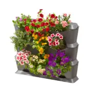 Gardena 13150-20 Basic Plants/Flowers Terrace/Balcony Vertical Planter Box Set