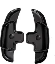 Shift Paddle Extension for Benz A B C E for GLE Class W176 W205 W246 C117 W218 for GLB X247 for CLA C118 CLS Car Steering Wheel Shift Paddles Extend(Black)