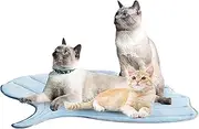 Cooling Mat for Dogs, Washable Self-Cooling Mat for Dogs Cats, Portable Bed Non-Slip Blanket Breathable Pet Accessories for Sleeping Rest Travel Crate Summer Winter All Seasons