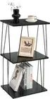 Tall Side Table, Small End Table, 29 inch High Accent Table, Bedside Table fo...