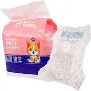BUGUUYO Female Dog Period Pants Dog Sanitary Diaper Side Leakage Puppy Diapers