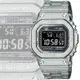 CASIO 卡西歐 G-SHOCK 40周年 太陽能藍芽 全金屬結晶質感電子錶-銀色(GMW-B5000PS-1)