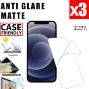 3X For Apple iPhone 12 Anti Glare Matte Screen Protector Film