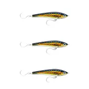 3x Rapala 17cm X Rap Magnum Stick Slow Sink Bait Fishing Lures - HD Sailfish UV