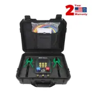 Refrigerant Sets Digital Manifold Pressure Tester Air Conditioner Leak Detector