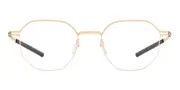 Ic! Berlin IC5020-D Gen Rosé-Gold Men's Glasses Gold Size 50 - Private Health Rebate - Blue Light Block Available