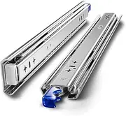 TRUSLIDE® Locking Drawer Slides 125KG Heavy Duty Draw Slide (400mm (800mm Extended))