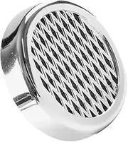 KOMBIUDA Humidor Humidifier Humidifer Humidifying Stick Keep Cigarette Fresh Cigarette Humidor Caps Nickel Round Horn Increase Humidity Humidor Supplies Solution Propylene Abs Silver