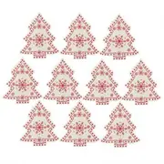 10Pcs Diy Christmas Tree Hanging Decorations Seasonal Decorations