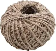 Jute Twine Brown String for Crafts Gardening Packaging Handicraft Cord Lacing for Boxes Gifts Jute Rope,Brown Fashion