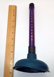 2025 Krewe of Tucks Toilet Plunger. Mardi Gras New Orleans