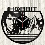 Hobbit Vinyl Record Wall Clock Decor Handmade 2593