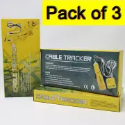 [Pack of 3]Network RJ11 Line Finder Cable Tracker Tester Sender Wire Trace + Bag