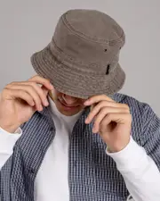 [Lucid] Lucid Men's Radiate Bucket Hat in Port/Black One Size Port/Black
