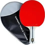 Palio Expert 3.0 Table Tennis Bat & Case | ITTF Approved High-Performance Ping Pong Racket for Beginners | Maximum Spin & Control