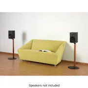 Premium RAXX Pedestal Stands Pair 78cm Tall for Bookshelf Speakers