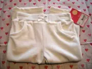 CARTER'S WHITE BABY GIRLS PANTS 12 MONTHS NEW WITH TAG