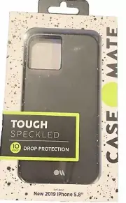 Case-Mate Tough Speckled Case For iPhone 11 Pro 5.8" - Black