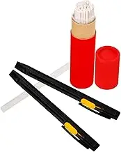 TOKIDNY Invisible Draw Pen Adjustable Length Tailor Chalk Pen Set Eraseable Markers for Sewing Set of 2