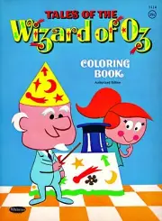 VINTAGE REPRINT - THE WIZARD OF OZ COLORING BOOK SAMPLER - REPRODUCTION