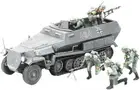 Tamiya 1/35 German Hanomag Personnel Carrier Model Kit 35020 New Japan