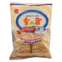 在飛比找蝦皮購物優惠-三幸製菓 北海道蛋黃雪宿米果112g #日本零食 雪餅 特價