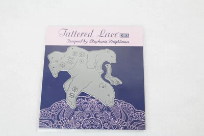 TATTERED LACE by STEPHANIE WEIGHTMAN - POLAR BEAR - BRAND NEW