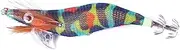 Wooden Shrimp Saltwater Fishing Bait Glow Shrimp Bait Glow Squid Bait Artificial Cuttlefish Bait with Double Rows of Parachute Hooks for Night Fishing for Squid