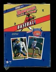 1993 Bowman Box Baseball 24 Packs Factory Sealed