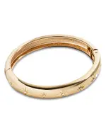 Baublebar Stella Pave Star Bangle Bracelet in Gold Tone