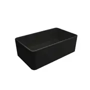 Turner Hastings Novi Fireclay Single Bowl Butler Sink - Matte Black
