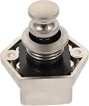 LALAFINA 1Pc Push Button Lock for Cabinet Door Catch Compact Latch for Cupboard for Cupboards Button Operation Durable Design
