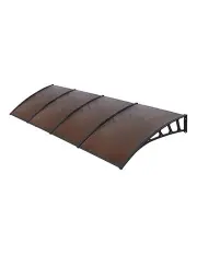 [Instahut] Window And Door Awning Outdoor Canopy in Brown