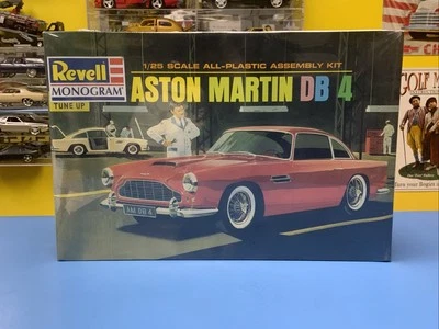 Vintage Revell Monogram Aston Martin DB 4 Car Released in 1997 NEW