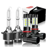 Para For Infiniti FX35 2003-2005 D2S Xenon HID faro HI/lo 9006 niebla bombillas (for: Nissan)