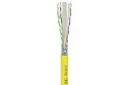 Professional CAT 6A F/UTP Bulk Cable LSZH Yellow - 152.5m Pro Box [K13602-152M-YL]
