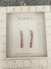 New Swarovski Crystal Dangle Earrings