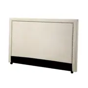 Oikiture Queen Double King Single Bed Headboard Bedhead Bedroom Furniture Beige