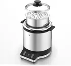 Küchenminis Rice Cooker 220 W with Lunch-To-Go Box, Damp Cooker, Space-Saving...