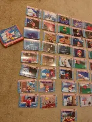 Super Mario 64 Japan Cards 1998 Nintendo Rare Figure Prize Case NEAR COMPLETE
